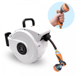 Garden Hose Reel White