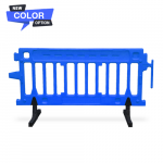 Blue Heavy Duty Plastic Barricade