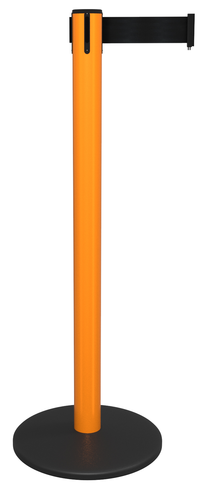 Orange SafetyPro 250 showing a durable safety stanchion