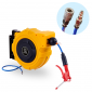 Yellow air hose reel