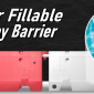Water fillable economy jersey barriers