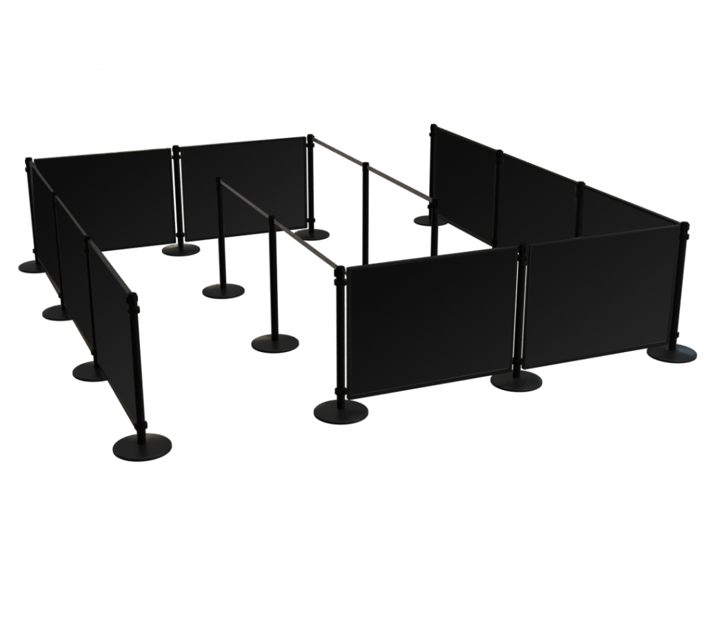 Black panel setup Panel Setup the smart way to manage a queue