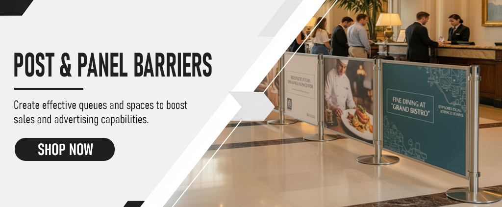 Post & Panel Barriers Banner The Smart Way To Manage Queues