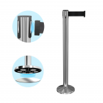 Magnetic Mounted Breakaway Belt Barrier