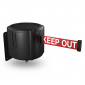 100ft wall mounted belt barrier - WallPro 1000