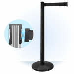 Breakaway Belt Barrier - QueueMaster 550