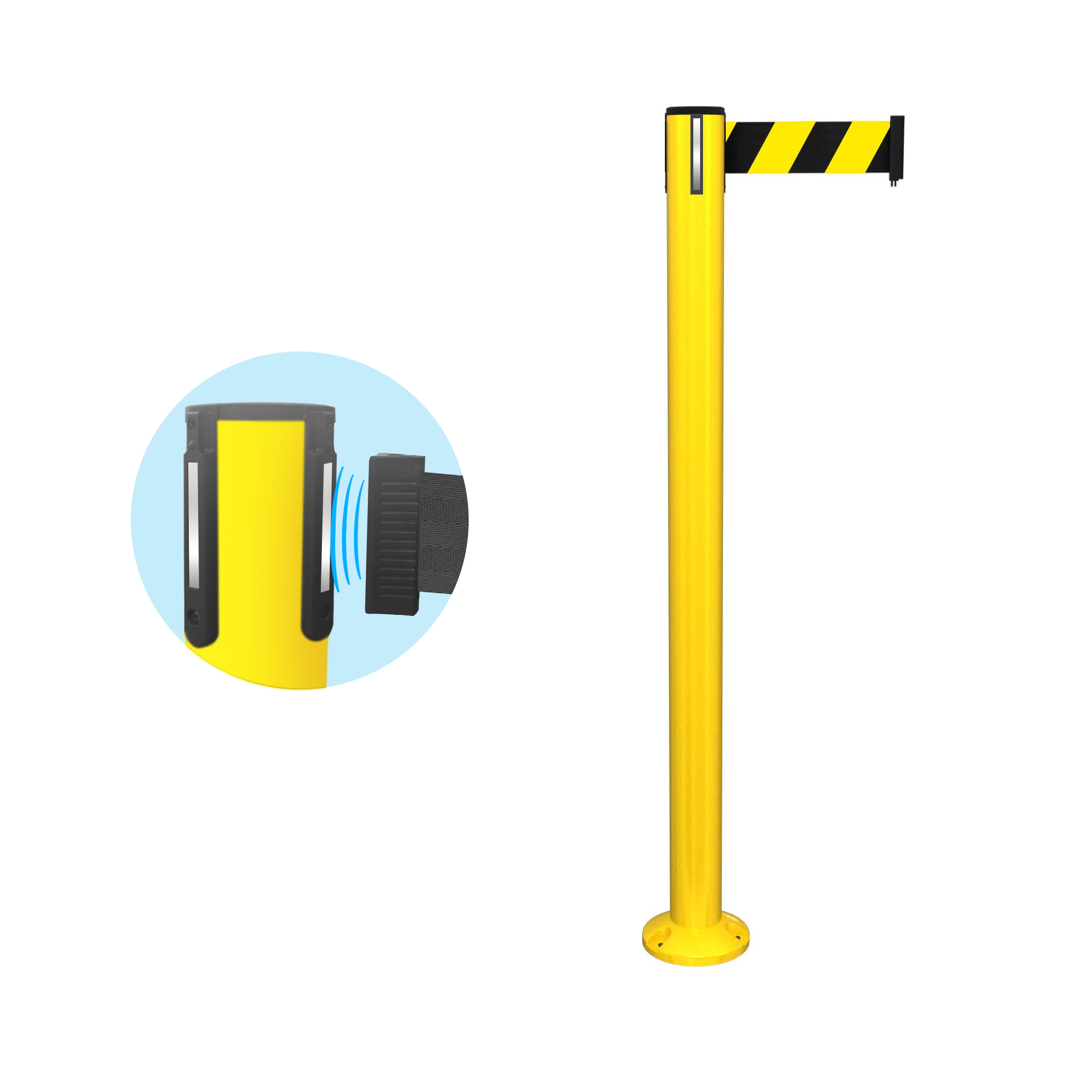 Fixed Breakaway Safety Barrier