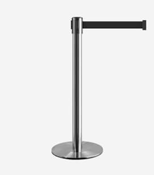 Single Belted Belt Barrier